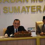 Edward Candra, saat menghadiri Rapat Badan Musyawarah (Bamus) DPRD Sumsel yang berlangsung di Ruang Rapat Banggar DPRD Sumsel, Senin (30/3/2026). Edward Candra, saat menghadiri Rapat Badan Musyawarah (Bamus) DPRD Sumsel yang berlangsung di Ruang Rapat Banggar DPRD Sumsel, Senin (30/3/2026).