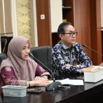 Wakil Wali Kota (Wawako) Pagar Alam, Hj. Bertha, menghadiri kegiatan Exit Meeting atas pemeriksaan terinci Laporan Keuangan Pemerintah Daerah (LKPD) Tahun Anggaran 2025 oleh Badan Pemeriksa Keuangan (BPK) Perwakilan Sumatra Selatan (Sumsel) di Ruang Rapat Besemah I, Kantor Wali Kota Pagar Alam, hari Jum'at, 13 Maret 2026. (MUSINEWS.ID/HAIRUDIN)