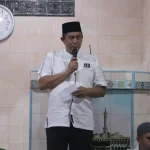 Wali Kota Pagar Alam, Ludi Oliansyah, melaksanakan kegiatan Safari Ramadhan 1447 Hijriah di Masjid Taqwa Mingkik, Kelurahan Atung Bungsu, Kecamatan Dempo Selatan, pada hari Jum'at malam, tanggal 6 Maret 2026. (MUSINEWS.ID/HAIRUDIN)