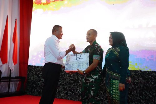 Wali Kota Prabumulih Hadiri Lepas Sambut Danyon Zipur 2/SG, Perkuat Sinergi TNI dan Pemda.