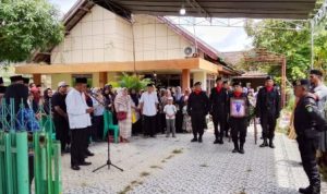 H. Arlan Pimpin Upacara Pemakaman ASN Pemkot Prabumulih.