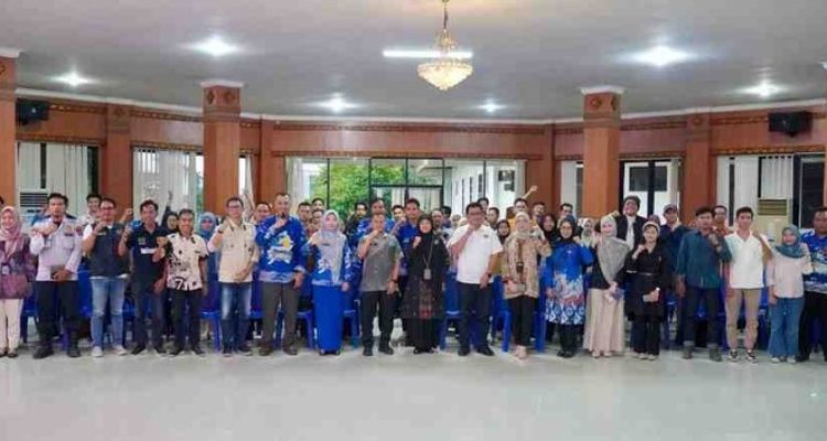 Pemerintah Kabupaten Ogan Komering Ilir (OKI) bersama Otoritas Jasa Keuangan (OJK) Provinsi Sumatera Selatan dan Polda Sumsel menggelar edukasi pencegahan kejahatan siber di Ruang Rapat Bende Seguguk (RRBS) II Setda OKI, Kamis (12/3/2026).