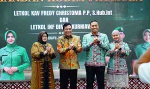 Bupati Muba HM Toha Tohet SH secara resmi melepas Letkol Kav Fredy Christoma PP., S.Hub.Int. dan menyambut Dandim baru Letkol Inf. Dimas Kurniawan, Senin (16/03/2026) sore.