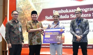 Gubernur Herman Deru saat membuka Program Sultan Muda Sumsel 2026 di Palembang