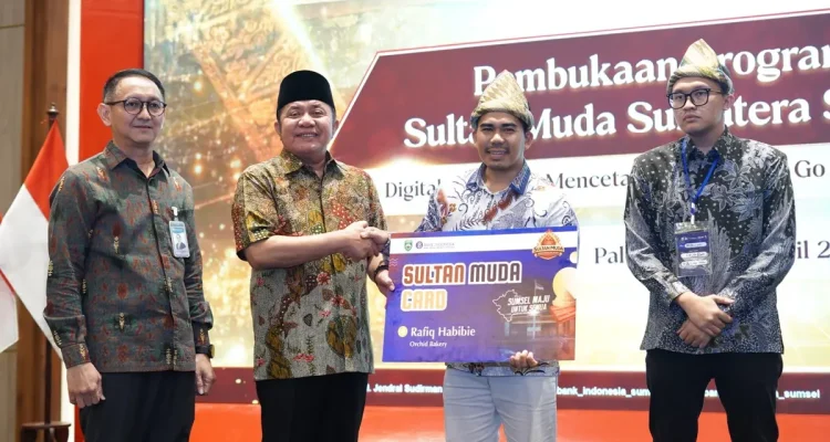 Gubernur Herman Deru saat membuka Program Sultan Muda Sumsel 2026 di Palembang