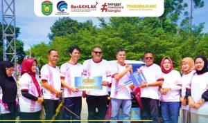 Wali Kota Prabumulih, H. Arlan, hadir langsung bersama Wakil Wali Kota Franky Nasril, Sekretaris Daerah H. Elman, serta sejumlah pejabat lainnya.