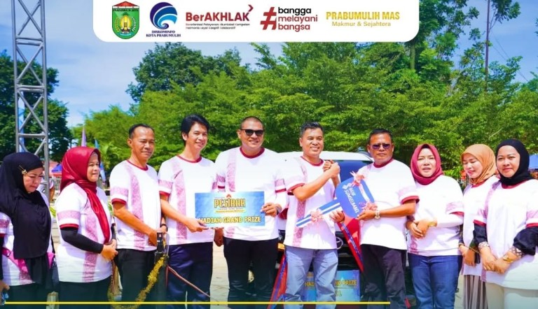 Wali Kota Prabumulih, H. Arlan, hadir langsung bersama Wakil Wali Kota Franky Nasril, Sekretaris Daerah H. Elman, serta sejumlah pejabat lainnya.