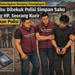 Seorang pemuda berinisial G (29), yang diduga kuat berperan sebagai kurir, diringkus petugas saat hendak mengantarkan barang haram di kawasan Jalan Padat Karya Kota Prabumulih Provinsi Sumatera Selatan, Kamis (2/4/2026).