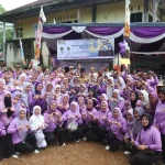 Wali Kota Pagar Alam, Ludi Oliansyah, membuka turnamen bola voli Wali Kota Cup dalam rangka HUT ke-52 Persatuan Perawat Nasional Indonesia (PPNI) di Alun-alun Selatan Kota Pagar Alam, Senin, 13 April 2026. (MUSINEWS.ID/HAIRUDIN)