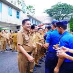 H. M. Toha menyampaikan pesan tegas kepada seluruh Aparatur Sipil Negara (ASN). Ia mengingatkan agar praktik pungutan liar (pungli) tidak lagi terjadi serta menekankan pentingnya bekerja dengan penuh keikhlasan dalam melayani masyarakat.