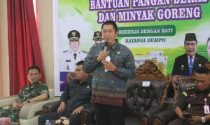 penyaluran bantuan beras dan minyak goreng pagar alam 2026