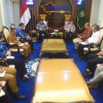 H. Herman Deru menerima Pengurus Himpunan Kerukunan Tani Indonesia (HKTI) Sumsel dalam rangka silahturahmi di Ruang Tamu Gubernur Sumsel.