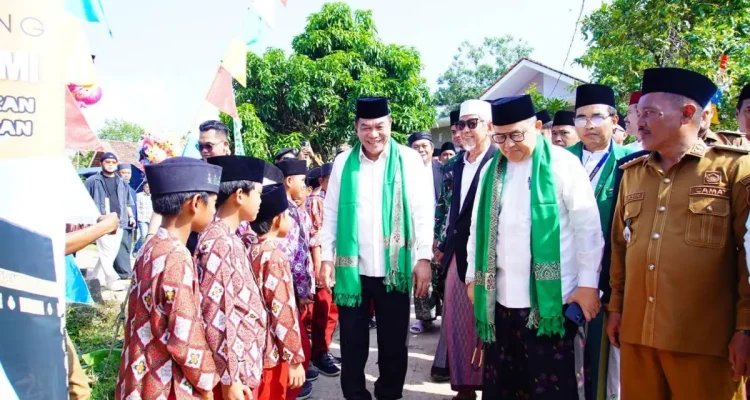 Bupati Muba menghadiri pembangunan Ponpes Nurul Fikri di Tungkal Jaya