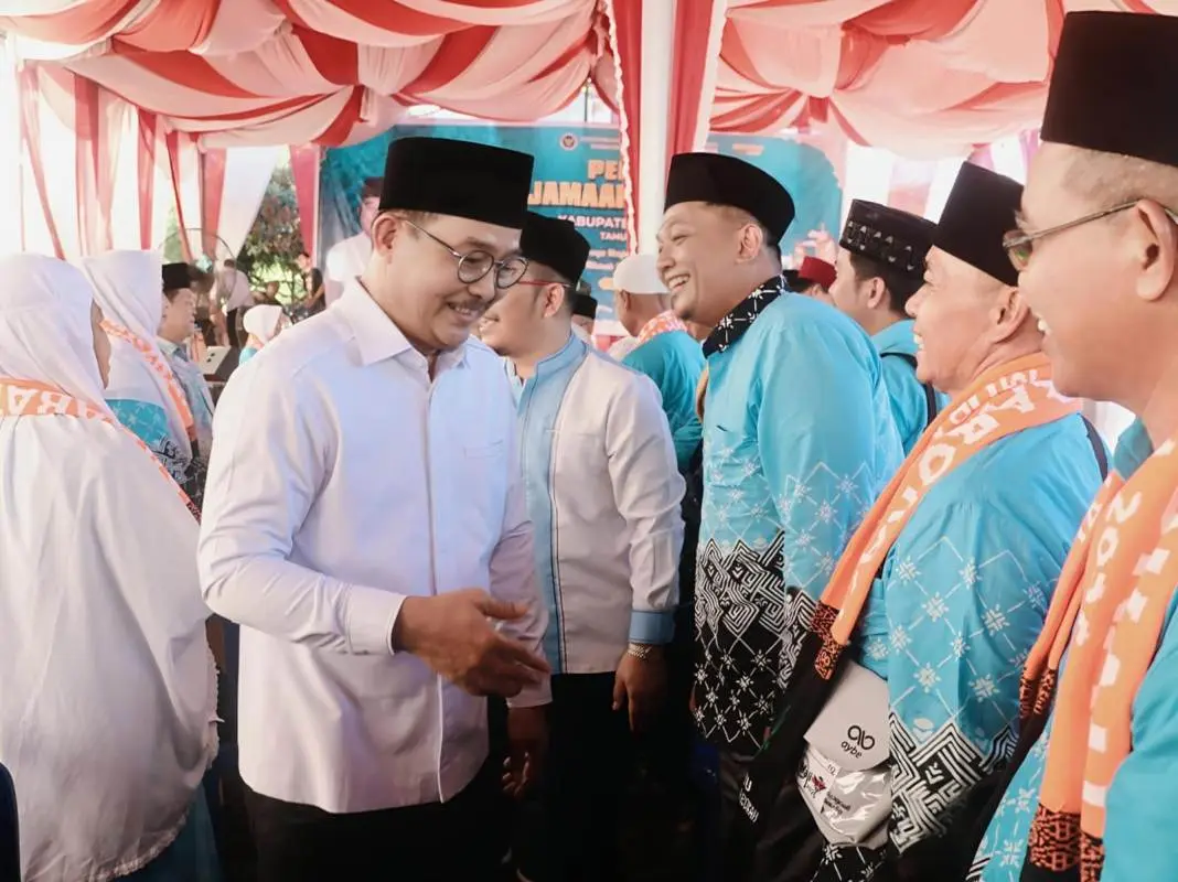 Pelepasan 236 jamaah haji asal Muba di Hotel Gambo Sekayu