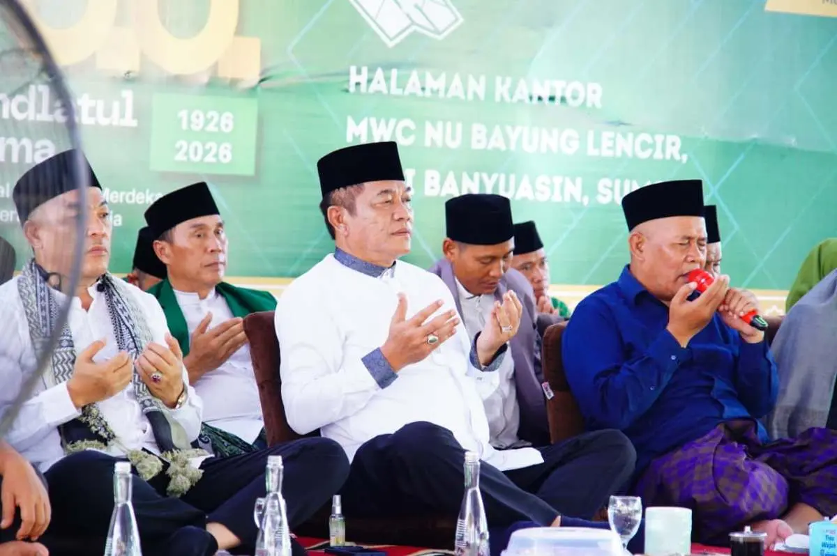 Acara yang berlangsung khidmat ini dihadiri langsung oleh Bupati Musi Banyuasin, H.M. Toha Tohet, S.H.
