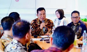 Bupati Muba saat rapat koordinasi bersama camat se-Muba menekankan pelayanan dan pembangunan