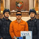 Polisi berhasil menangkap pelaku jambret yang sempat buron hingga ke luar negeri