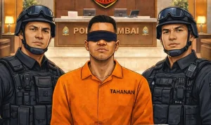 Polisi berhasil menangkap pelaku jambret yang sempat buron hingga ke luar negeri