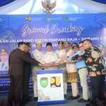 Ground breaking perbaikan Jalan Simpang Raja PALI yang ditargetkan selesai Agustus 2026