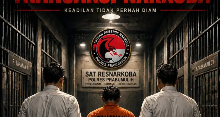 Barang bukti sabu seberat 2,19 gram yang diamankan dari pelaku di Prabujaya