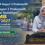 Sosialisasi SPMB 2026 SMA Negeri 3 Prabumulih sebelum pendaftaran dibuka Mei