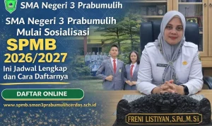 Sosialisasi SPMB 2026 SMA Negeri 3 Prabumulih sebelum pendaftaran dibuka Mei Sosialisasi SPMB 2026 SMA Negeri 3 Prabumulih sebelum pendaftaran dibuka Mei