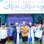 Anggota DPRD Sumsel, M. Toha, menghadiri acara soft launching pusat oleh-oleh khas Palembang di kawasan Wisata Religi dan Kampung Wakaf Marogan, di Masjid Kiai Marogan, hari Jum'at, tanggal 13 Maret 2026.