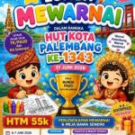 HUT Palembang ke-1345