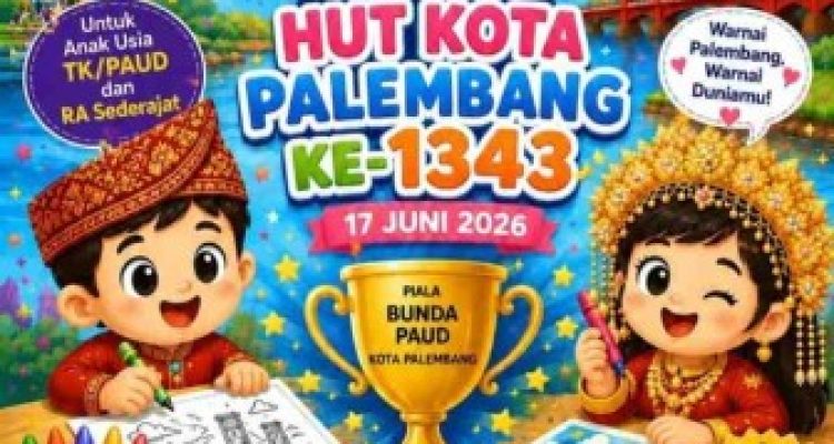 HUT Palembang ke-1345