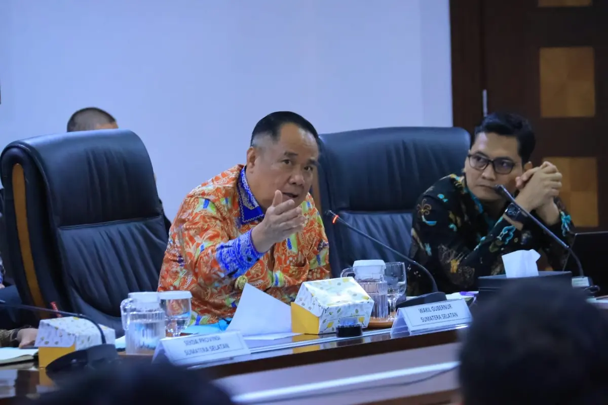 Wakil Gubernur SUmatera Selatan, H. Cik Ujang