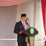 Sekda Sumsel memimpin peringatan Hari Kartini 2026 di Kantor Gubernur Sumsel