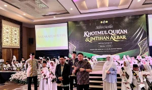 Herman Deru menghadiri Khotmul Qur'an dan Imtihan Akbar Ummi Palembang 2026