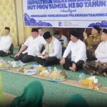 Herman Deru menghadiri kegiatan Sumsel Bermunajat dalam peringatan HUT ke-80 Sumsel di Palembang