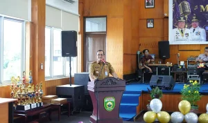 hut-sumsel-ke-80-lomba-lagu-daerah ASN Pemprov Sumsel mengikuti lomba lagu nasional dan lagu daerah pada HUT Sumsel ke-80