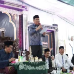Ribuan jamaah menghadiri Pengajian Akbar Muara Enim di Ponpes Hidayatullah Mubtadiin Sigam