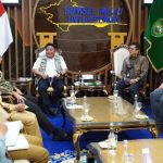 Herman Deru saat menerima audiensi Direktur Politeknik Pariwisata Palembang, Iwan Riady, beserta jajaran di ruang audiensi Gubernur Sumatera Selatan.