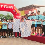 Ratusan pelari dari Sumsel hingga Jambi mengikuti Bhayangkara Fun Run 2026 di Sekayu.