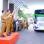 40 pemuda Muba resmi diberangkatkan mengikuti pelatihan migas bersertifikasi nasional di Cepu.