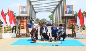 17-jembatan-sumsel-herman-deru Herman Deru meresmikan 17 jembatan di Sumsel di Jembatan Air Temelat Musi Rawas