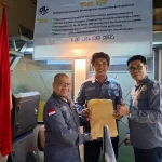 DPD PJS Sumsel, menyerahkan dokumen ini dilakukan secara simbolis tepat setelah penutupan Rapat Pimpinan Nasional (Rapimnas) PJs di Grand Palace, Kemayoran, Jakarta Pusat, Selasa, 12 Mei 2026.