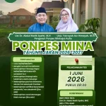 Pondok Pesantren (Ponpes) Minhajul Aulia (Mina) resmi membuka pendaftaran santri baru untuk Tahun Ajaran 2026-2027, dengan pelaksanaan seleksi Tes Gelombang I yang dijadwalkan pada Senin, 1 Juni 2026.