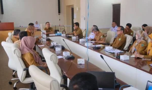 Rapat persiapan Hari Jadi ke-70 Kabupaten Muba yang fokus pada pemberdayaan UMKM dan ekonomi kerakyatan.