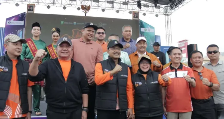 Wakil Bupati Muba menghadiri peninjauan Sensus Ekonomi 2026 di Palembang.