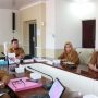 Pemerintah Kabupaten Muba saat mengikuti Rapat Koordinasi tindak lanjut SK MenLHK RI Nomor 6 Tahun 2024 secara virtual di Ruang Rapat Randik.