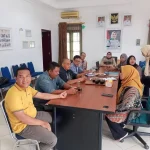 Rapat koordinasi Kabupaten/Kota Sehat 2026 Muba membahas percepatan penginputan data Si Pantas.