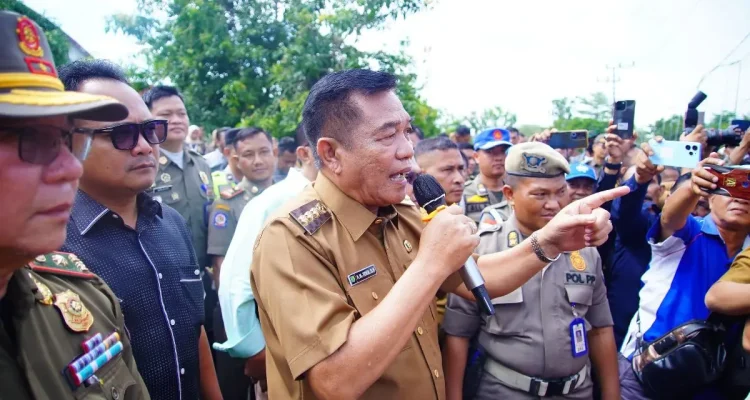 Bupati Muba HM Toha Tohet menyampaikan dukungan terhadap upaya legalisasi penyulingan minyak rakyat di Musi Banyuasin.