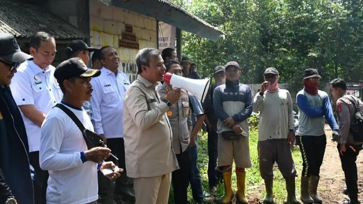 Panitia Khusus (Pansus) Perkebunan Dewan Perwakilan Rakyat Daerah (DPRD) Provinsi Sumatra Selatan (Sumsel) turun langsung ke lapangan, guna mengawal proses penyerahan hak garap lahan eks Gembala kepada masyarakat Desa Tanjung Baru, Kecamatan Indralaya Utara, Kabupaten Ogan Ilir. (MUSINEWS.ID/TRY)