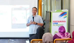 Area Manager Communication, Relations & CSR Pertamina Patra Niaga Regional Sumbagsel, Rusminto Wahyudi. (MUSINEWS.ID/HAIRUDIN)