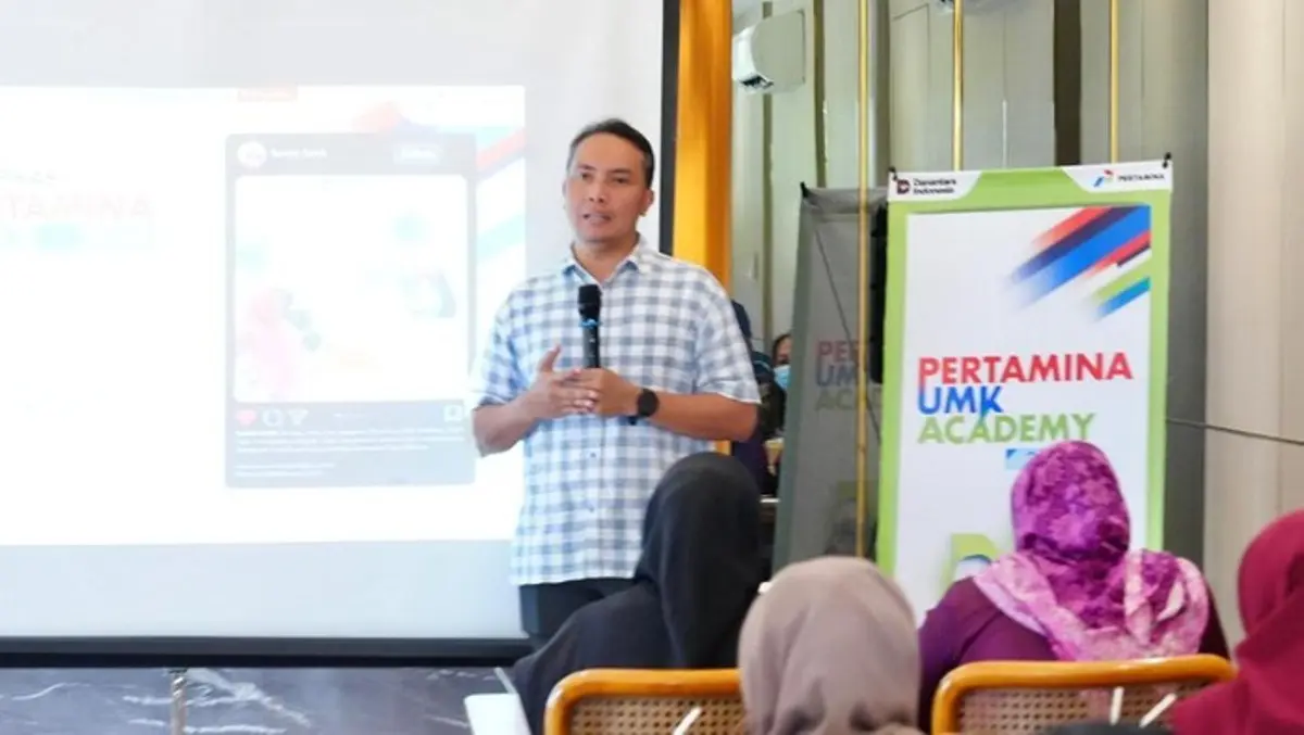Area Manager Communication, Relations & CSR Pertamina Patra Niaga Regional Sumbagsel, Rusminto Wahyudi. (MUSINEWS.ID/HAIRUDIN)