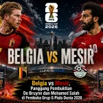Belgia vs Mesir: Panggung Pembuktian De Bruyne dan Mohamed Salah di Pembuka Grup G Piala Dunia 2026